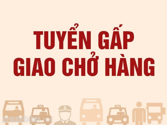 Tuyển Nhân Viên Giao Hàng Bằng Xe Máy